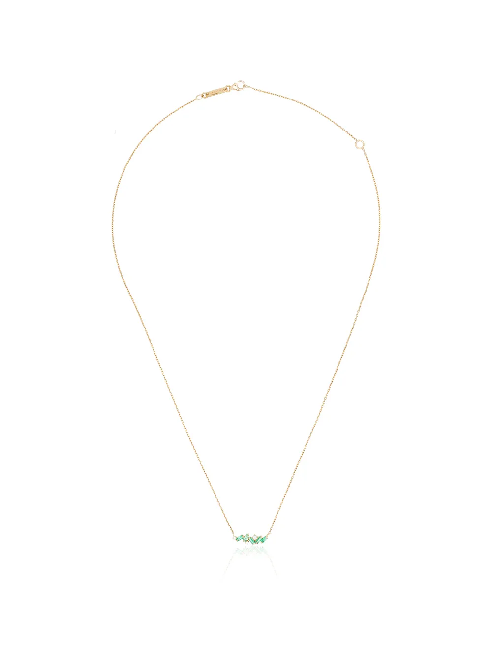 

Suzanne Kalan collar Fireworks pequeño con esmeralda - GOLD