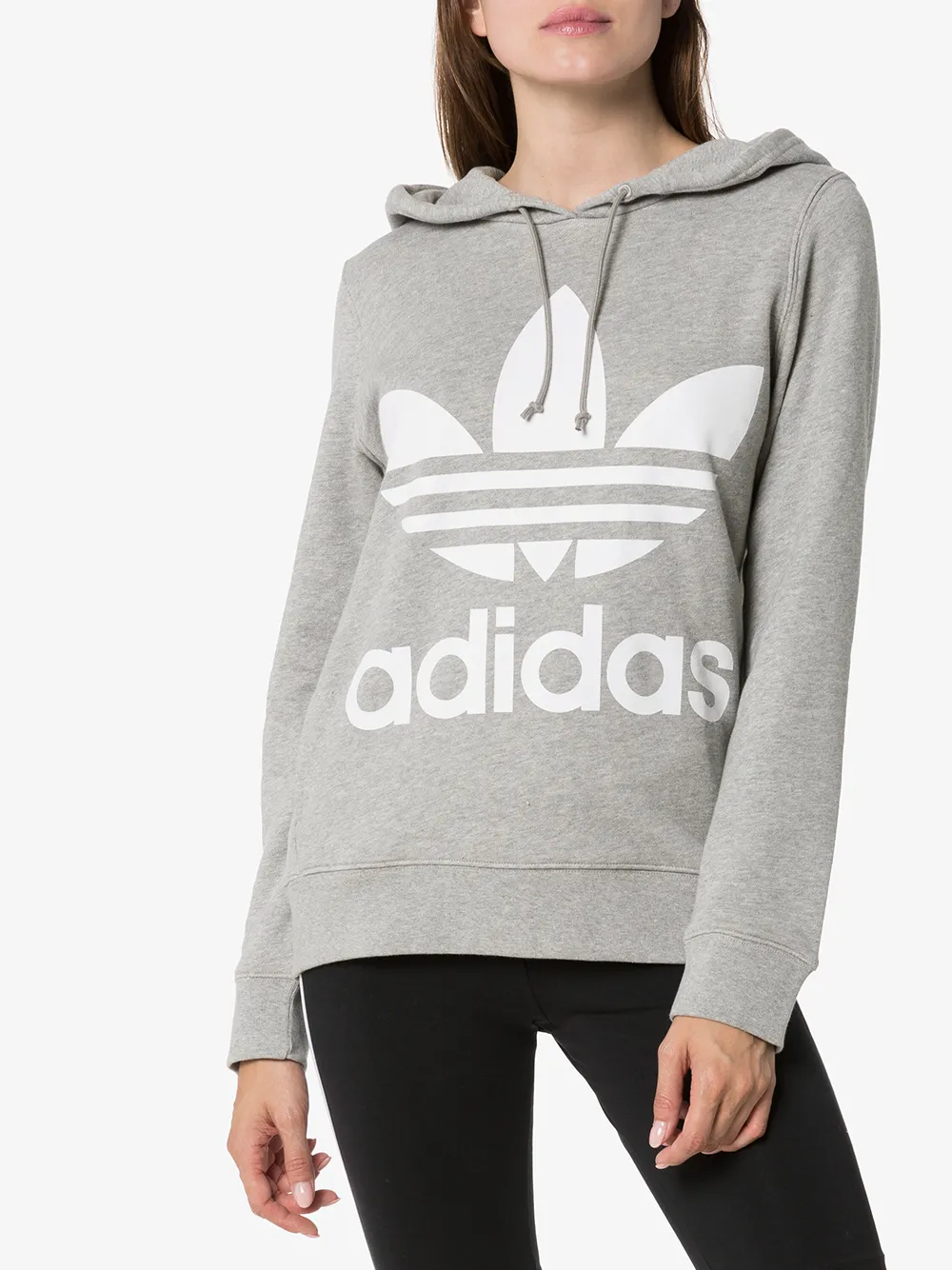 adidas Hoodie met logo Grijs