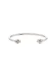 Image 1 of Alexander McQueen Thin Twin Skull bracelet