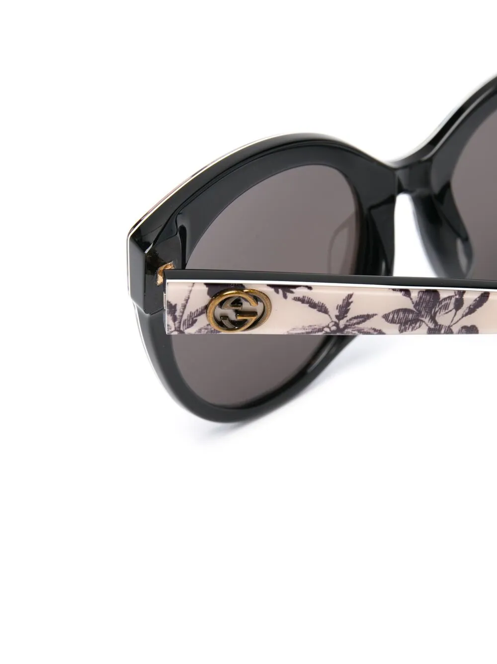 фото Gucci eyewear солнцезащитные очки в круглой оправе