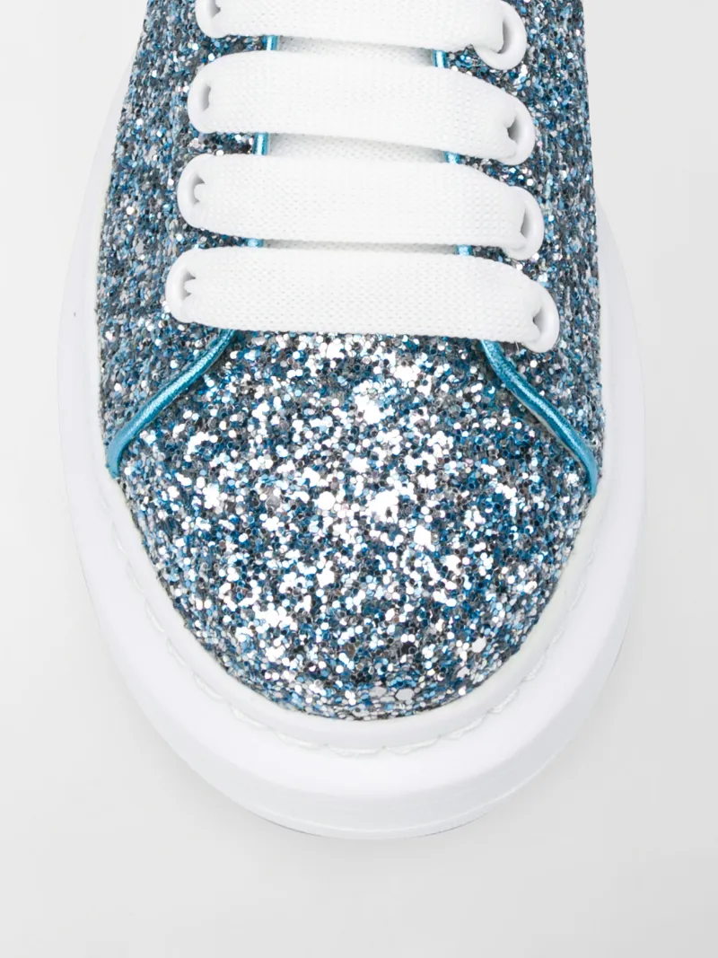 blue glitter mcqueens
