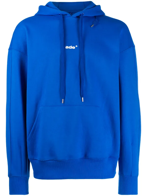 ader error blue hoodie