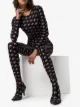 Image 2 of Marine Serre moon print sock-boots