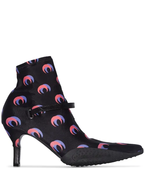 Bottines montantes à petit talon - Marine Serre - Modalova