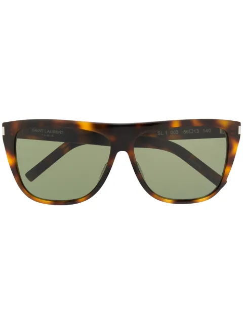 Saint Laurent Eyewear oversized frame sunglasses
