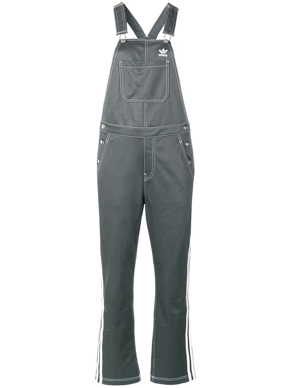 adidas Salopette con logo - Grigio