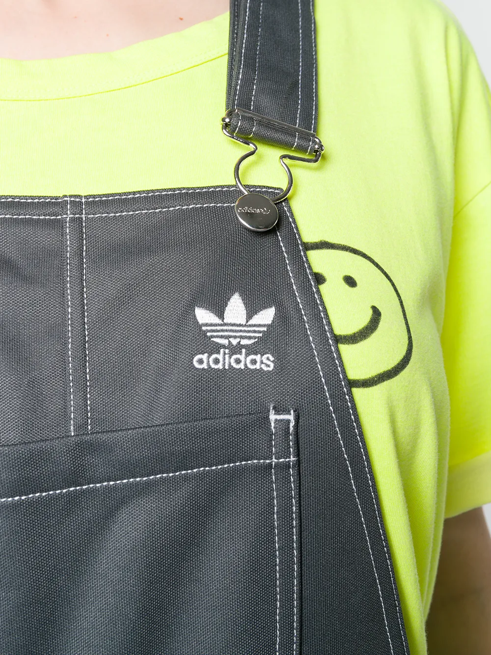 adidas Overall met logo Grijs