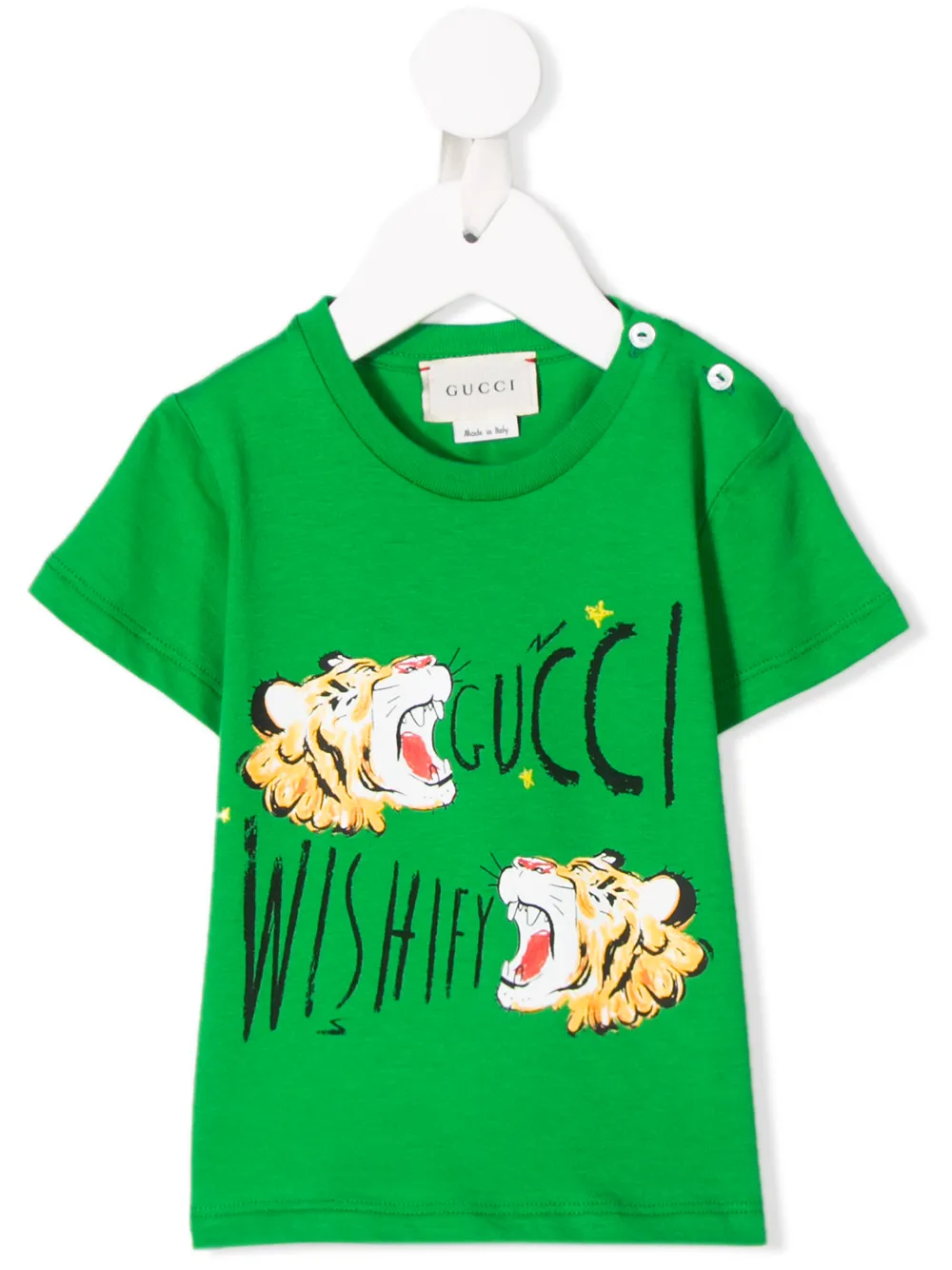 Gucci Kids футболка с принтом Wishify Gucci Kids футболка с принтом Wishify