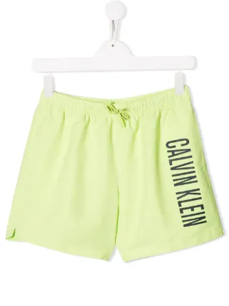 kids calvin klein swim shorts