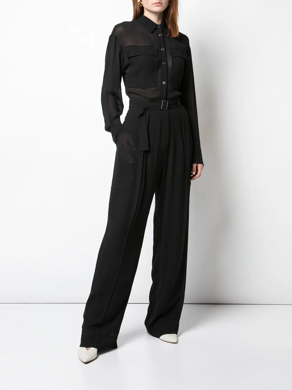 фото Jason wu комбинезон широкого кроя