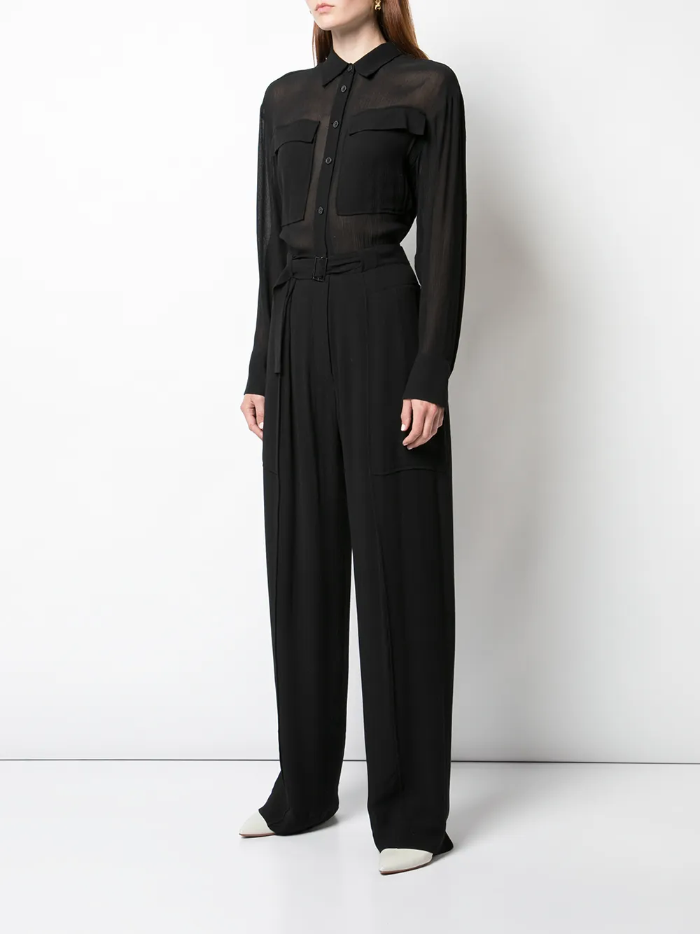 фото Jason wu комбинезон широкого кроя