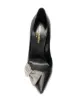 Saint Laurent Zoe 105mm bow-detail pumps