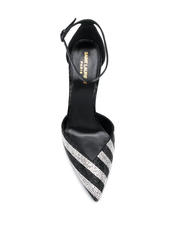 saint laurent zoe ankle strap pump