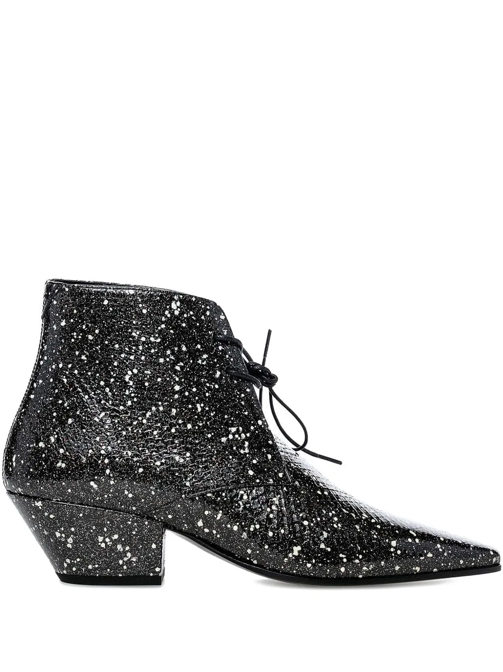 Saint Laurent 'Belle 45' Stiefel - Schwarz