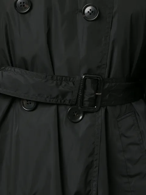 JUUN.J JUUN.J SHORT-SLEEVED PONCHO - BLACK