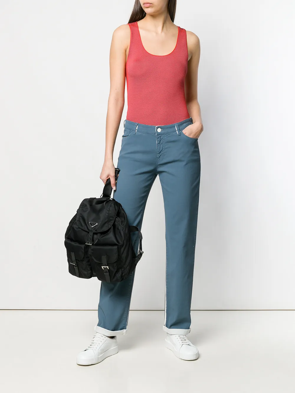 фото Emporio armani фактурный топ