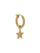 Image 1 of Northskull star hoop earring