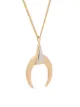 Coup De Coeur collar con cuerno colgante