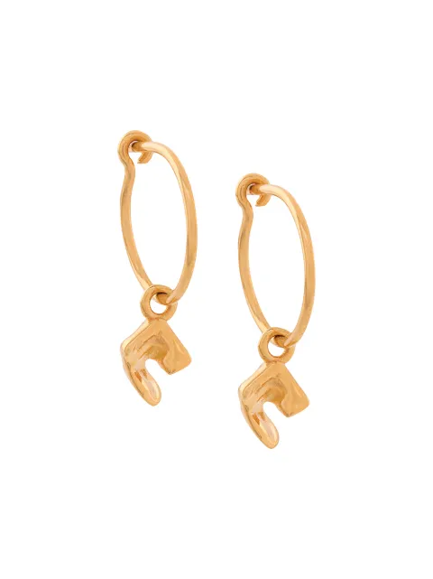 Coup De Coeur vortex hoop earrings