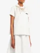 Prada T-shirt con borchie e logo
