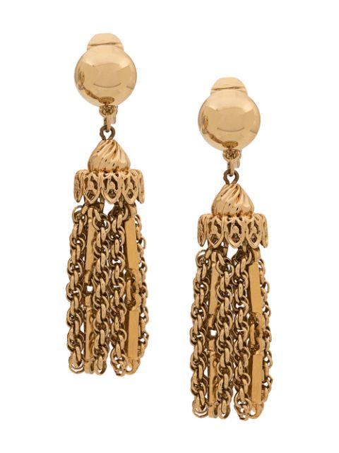 Monet Pre-Owned 1970s Monet tassel earrings