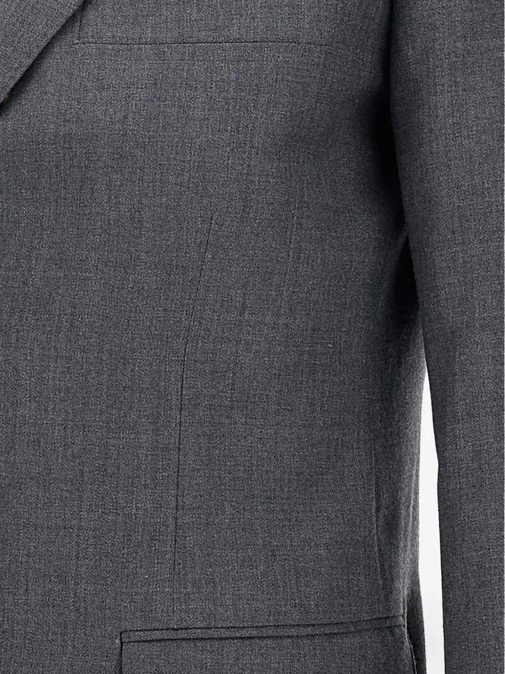  Thom Browne Super 120s Single-breasted Blazer - Grey 