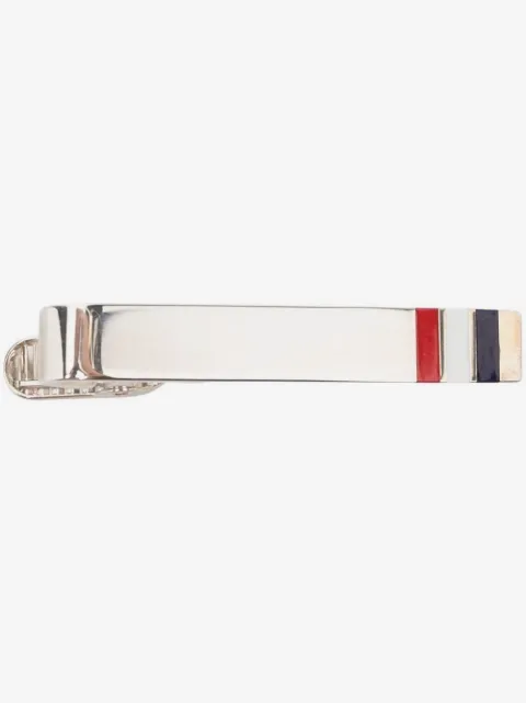 Thom Browne striped tie clip