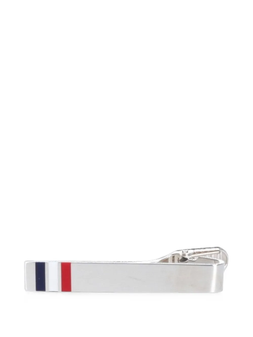 Thom Browne striped tie clip · OS