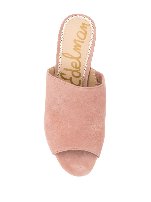 orlie block heel mule