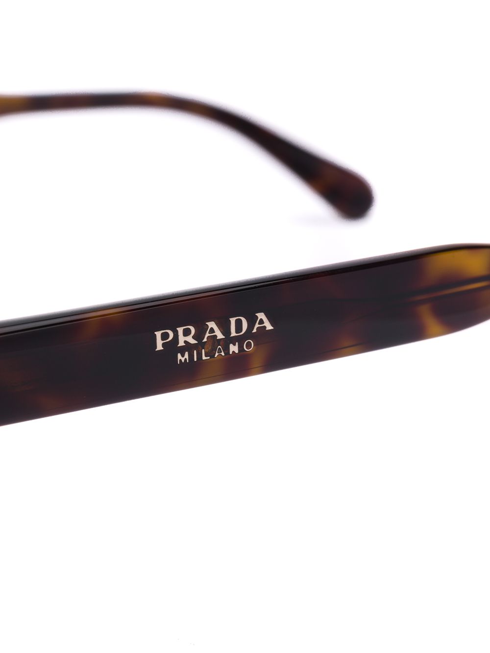 фото Prada Eyewear солнцезащитные очки в массивной оправе