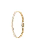 John Hardy 18kt yellow gold and sterling silver Classic Chain extra-small reversible bracelet