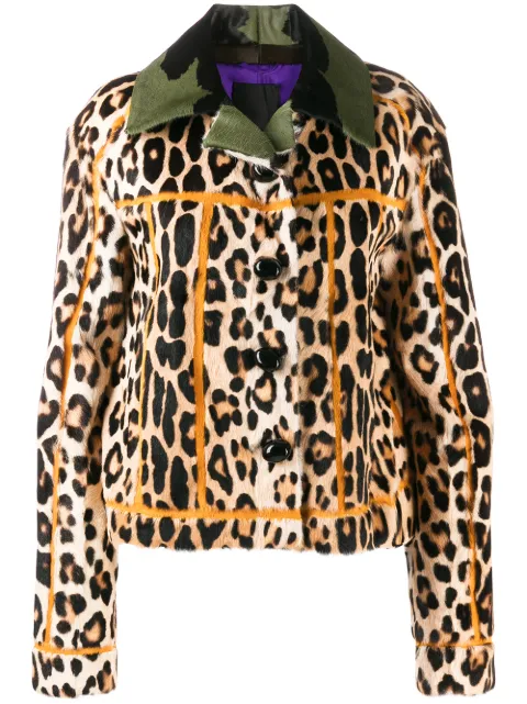 Liska leopard print jacket