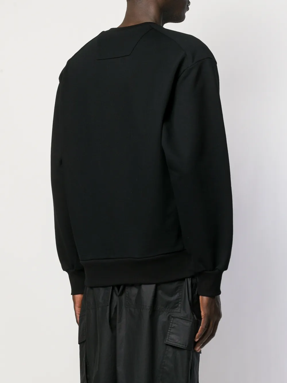 Juun.J Sweater met dessin Zwart