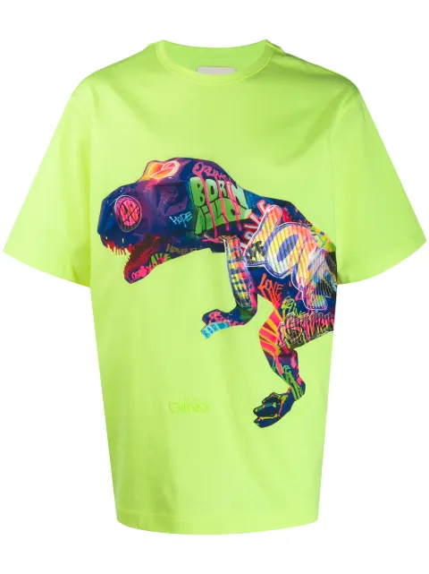 Juun.J playera con motivo de dinosaurio