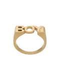 Maria Black Boy ring - Gold