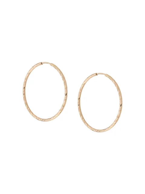 Maria Black 14kt yellow gold Liv 25 hoop earrings