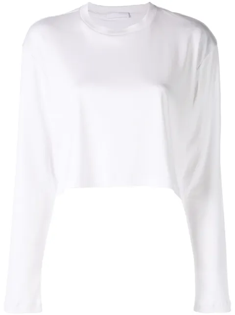 WARDROBE.NYC تيشيرت قصير بأكمام طويلة 
