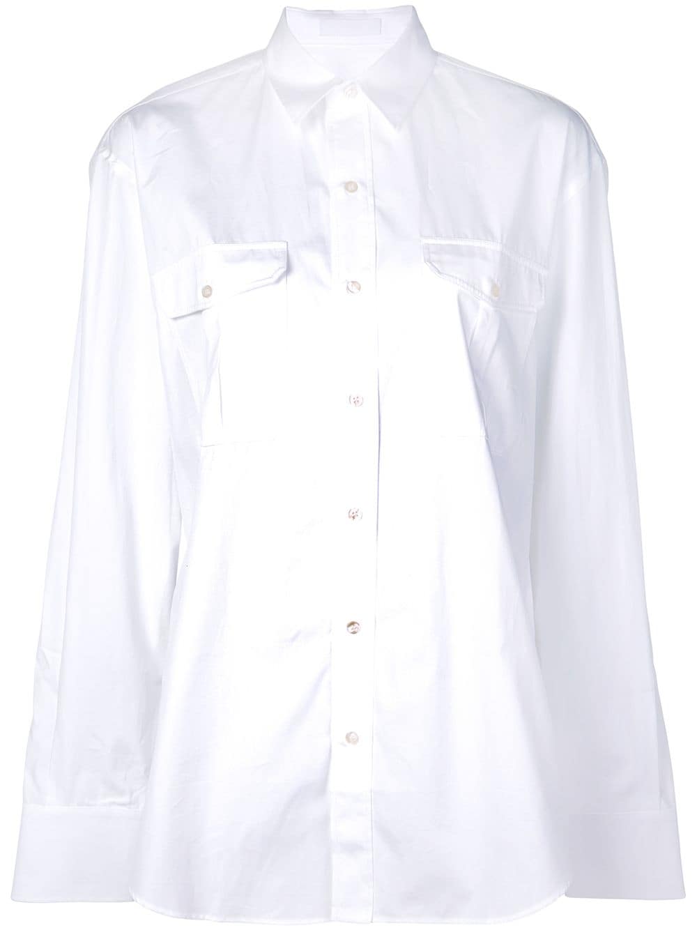 Image 1 of WARDROBE.NYC Release 03 tailored poplin shirt