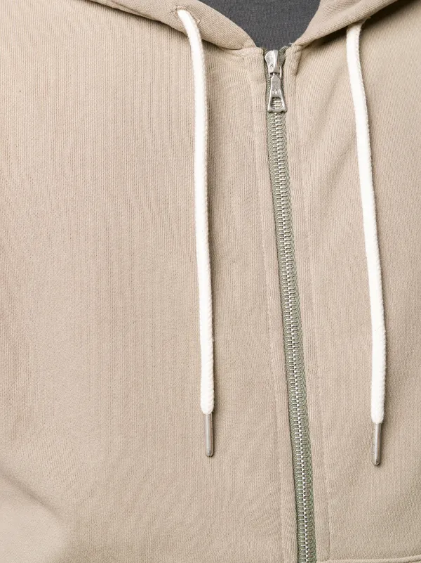 John Elliott Zipped Hooded Jacket | Green | FARFETCH JO