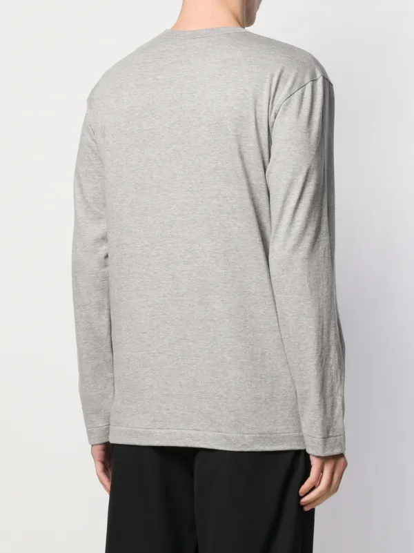 PLAY Comme des Garçons グレー トレーナー S Amazon.co.jp: [PLAY COMME des GARCONS (プレイ