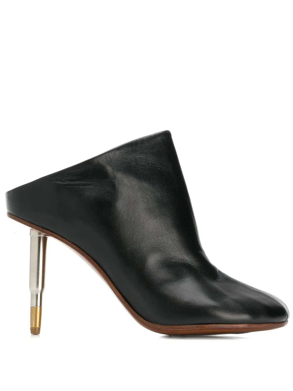 Vetements Bullet Heel Mules In Black