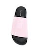 adidas logo embossed slide sandals
