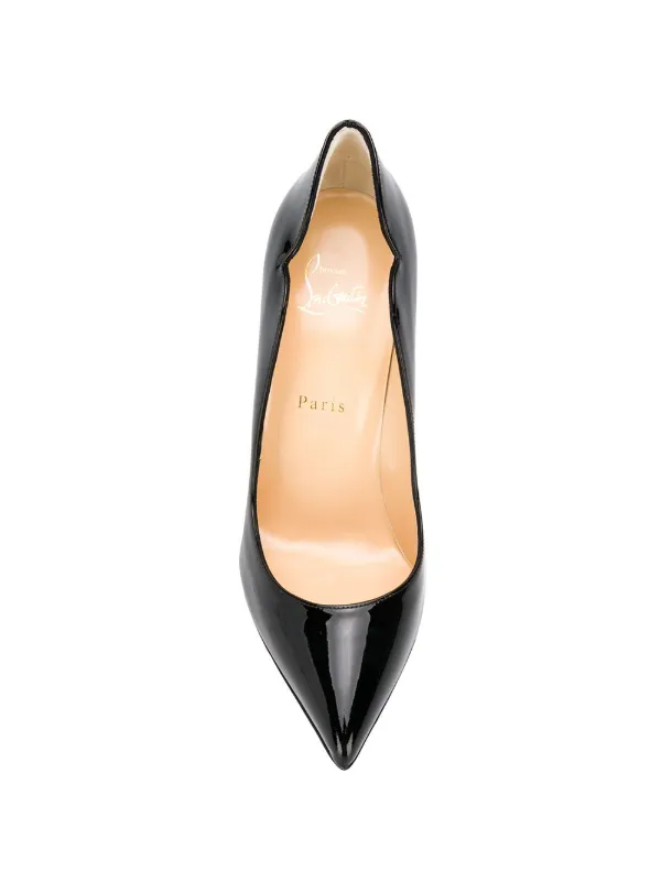 Christian Louboutin Hot Chick Patent Leather Pumps | Black