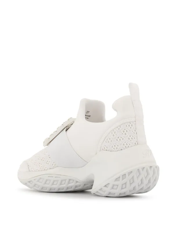 Roger Vivier Viv' Run Sneakers | White | FARFETCH AO