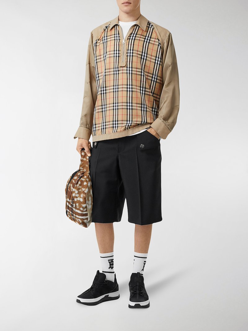 Burberry Seam Detail Vintage Check Shirt neutrals | MODES