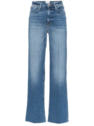 FRAME Le California Raw Heritage Jeans 