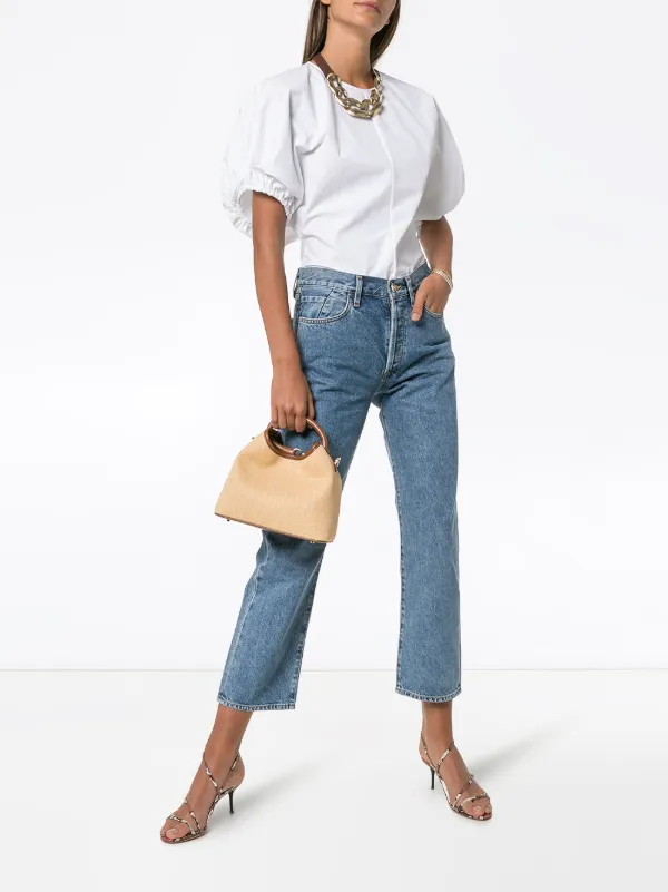 goldsign relaxed straight jeans
