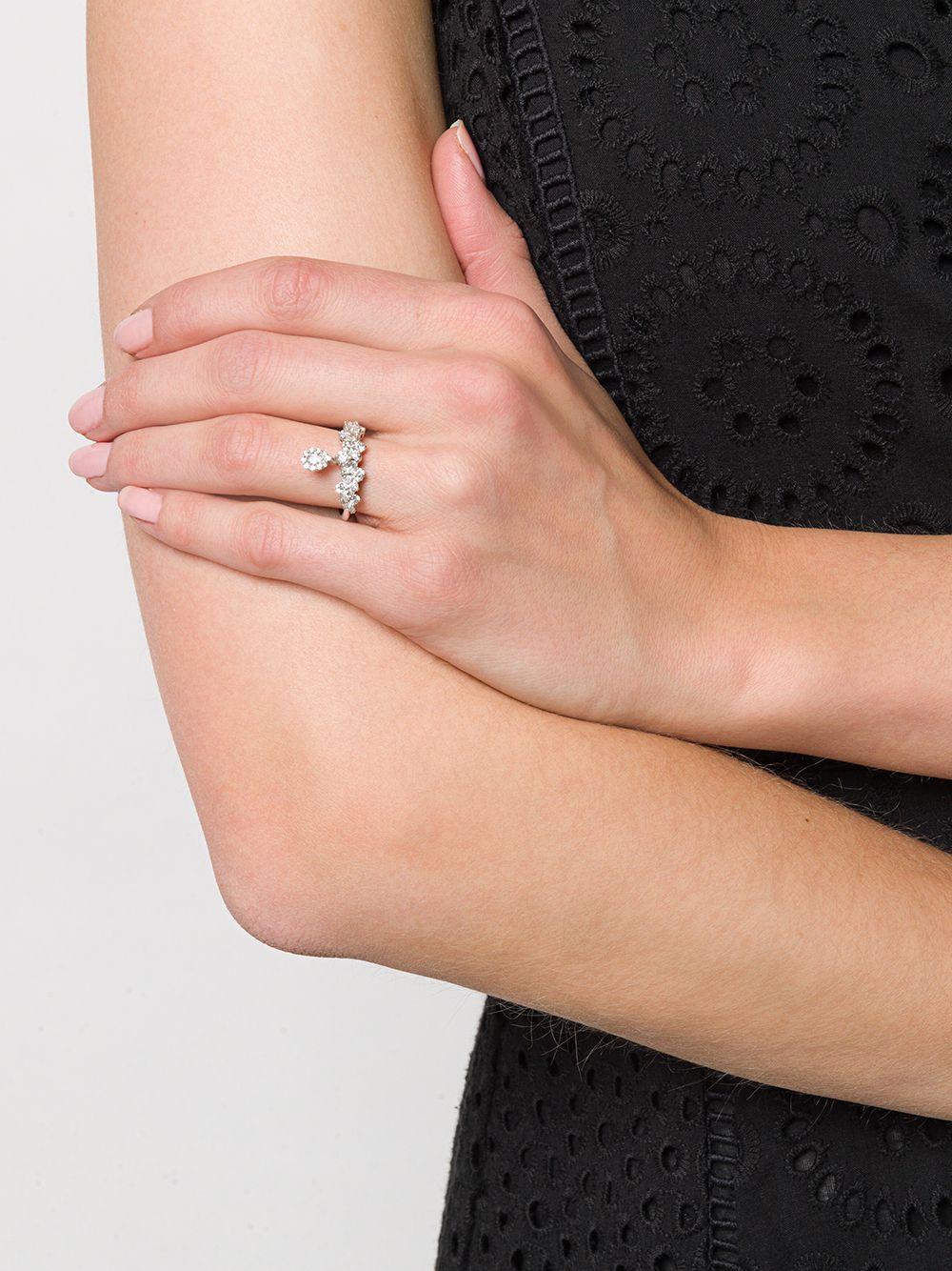 фото Yeprem кольцо из белого золота с бриллиантами