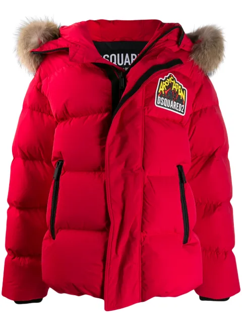 Dsquared2 Arctic Aten Padded Coat In 305