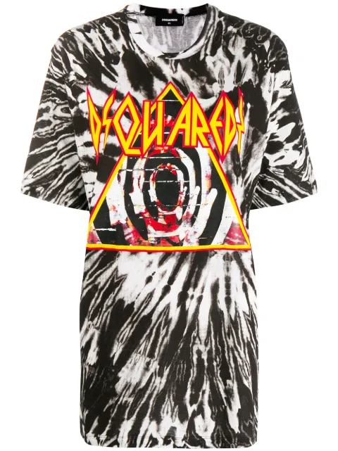 DSQUARED2 t-shirt à imprimé tie dye